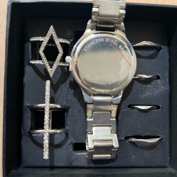 Torrid Watch with matching rings to accessorize - Picture 5 of 6